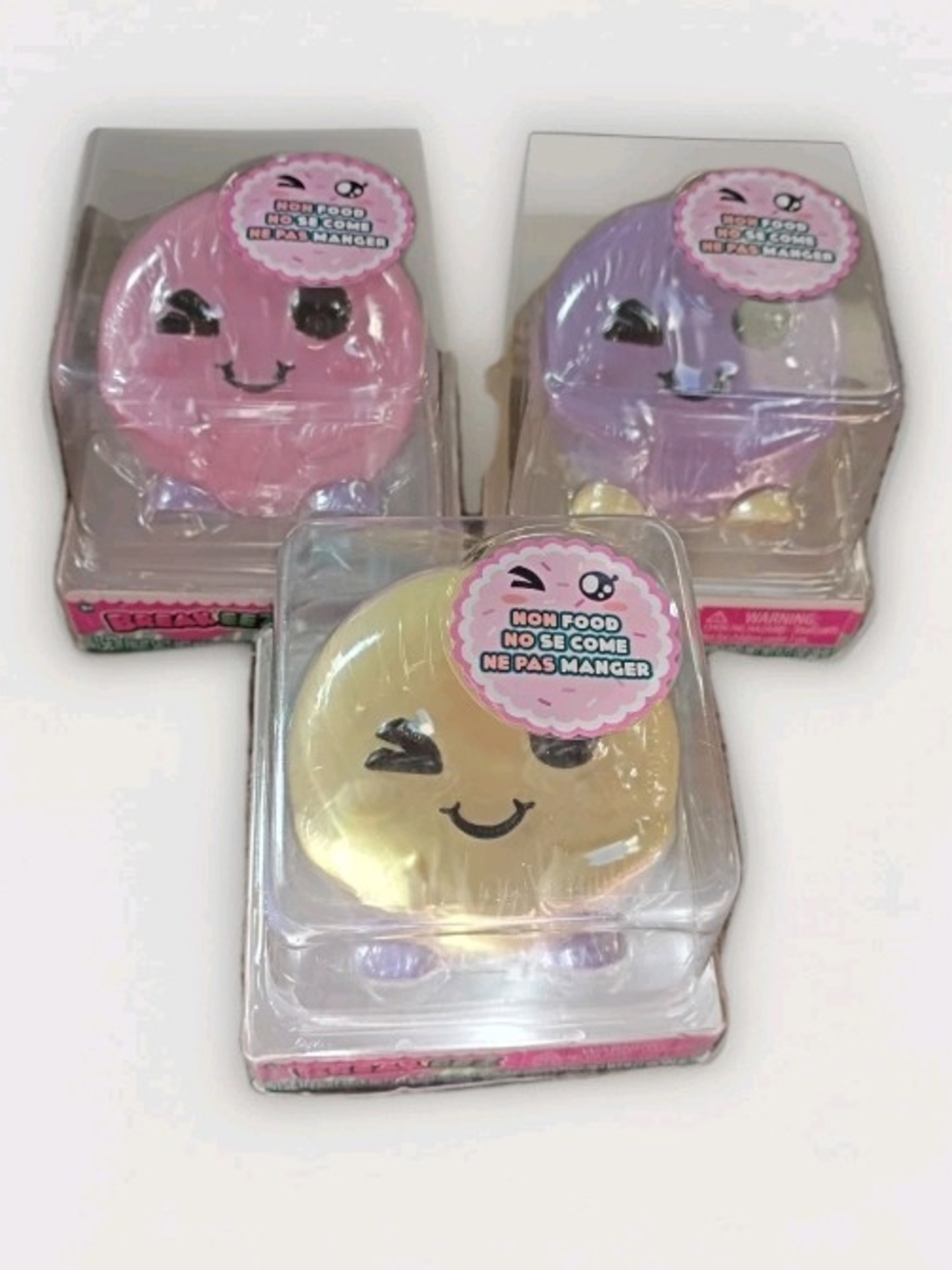 LOT OF 3 Breakeez Macaron Assortment